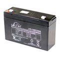 Ilc Replacement for Holophane Eh-6 Emergency Lighting 12ah AGM With F1 Terminals Battery EH-6 EMERGENCY LIGHTING 12AH AGM WITH F1 TERMINAL